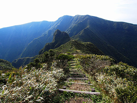 御蔵島 山登り