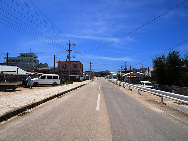 在所の道路