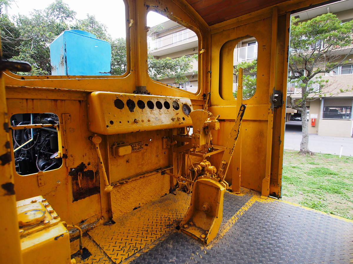 ディーゼル機関車 運転台