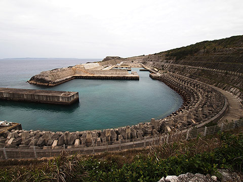 南大東島 漁港