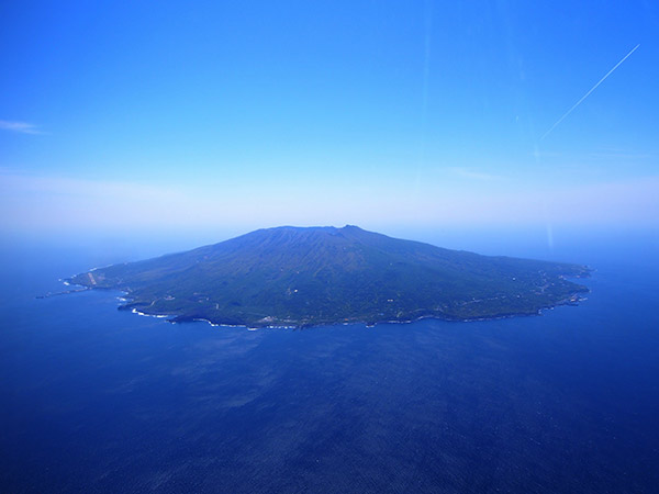 三宅島 空撮