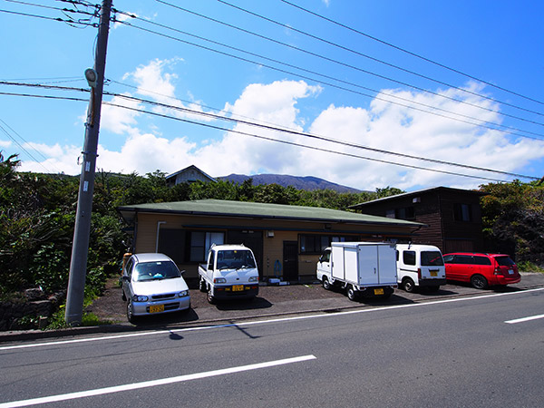 三宅島空港のランチ 彦七