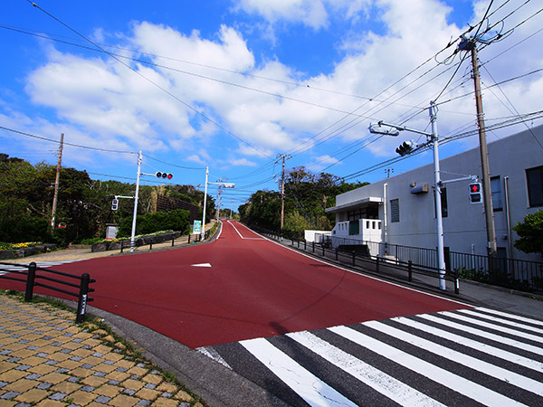 三宅島ヘリポート入口