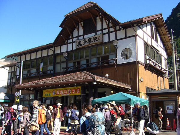 奥多摩駅の駅舎