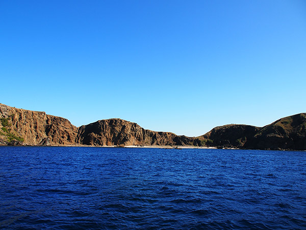 嫁島の西の浜