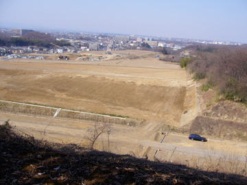 八王子みなみ野のニュータウン造成地 1