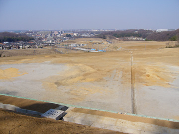 八王子みなみ野のニュータウン造成地 2