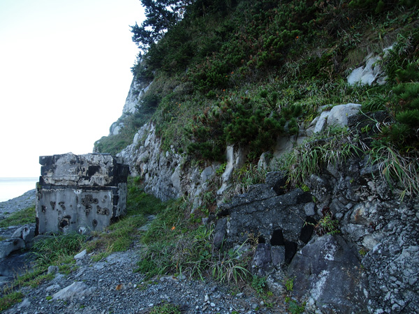 鳥ヶ島の遺構