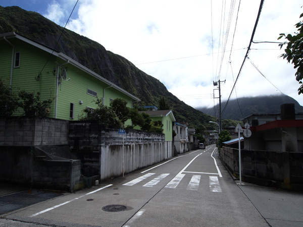 若郷の町並 都道211号沿い