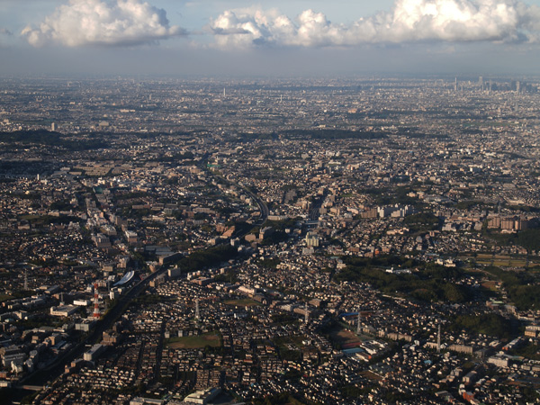 東京西部 空撮