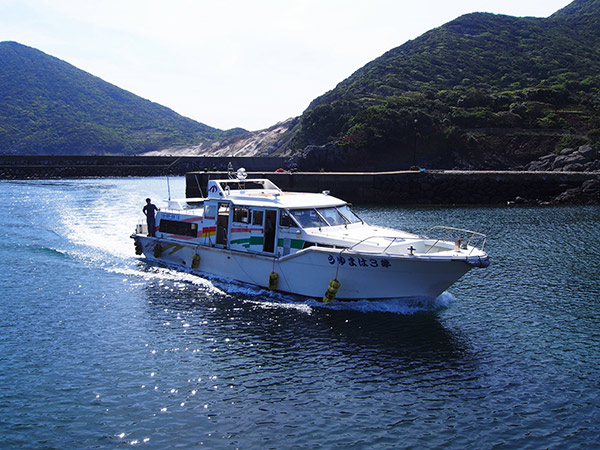 野崎島 町営船 はまゆう