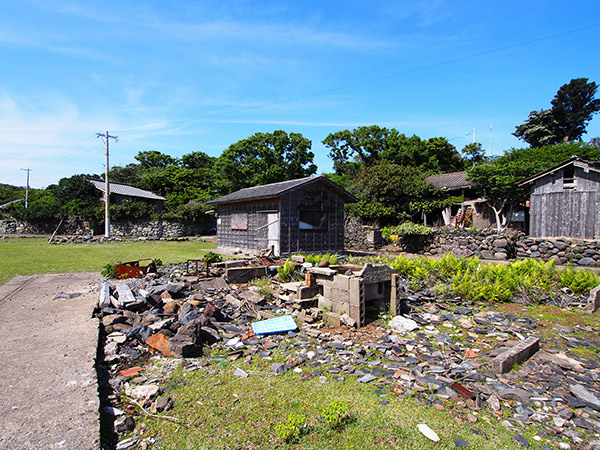 野崎島 野崎港 廃墟