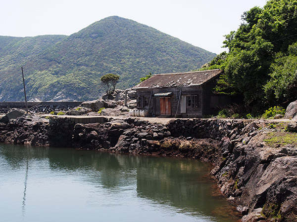 野崎港 野崎島の廃墟