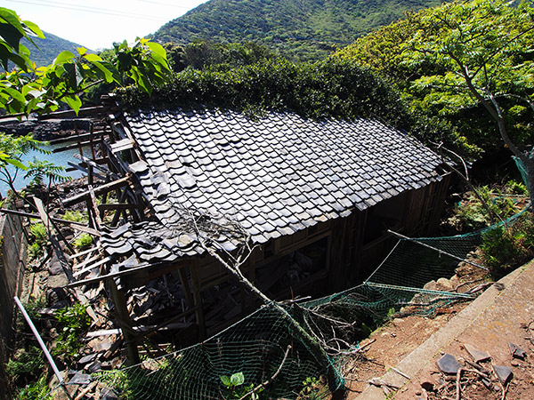 野崎島 朽ちた家