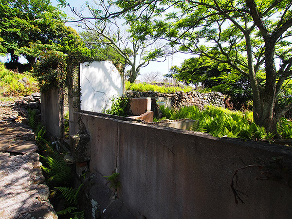 野崎島 住宅の外壁