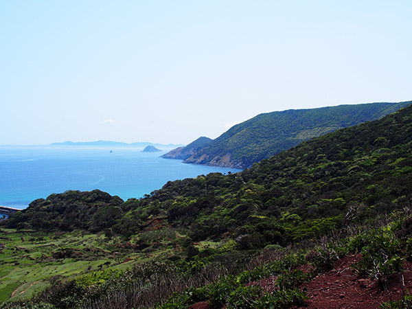 野崎島 山々