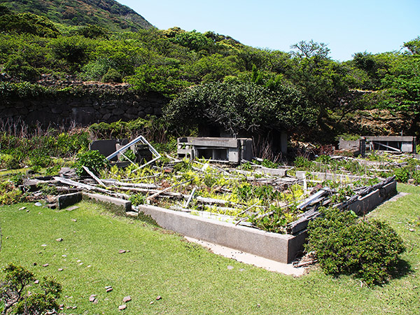 野崎島の廃墟 基礎