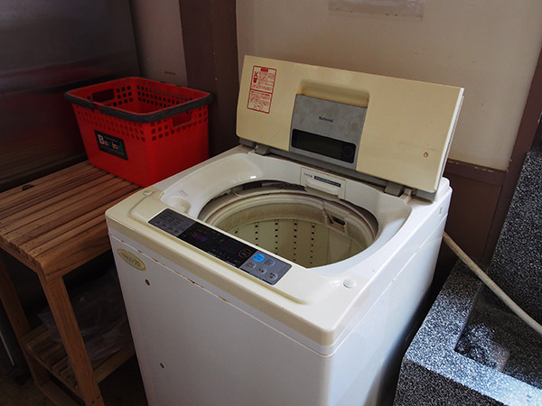 野崎島 自然学塾村 洗濯機