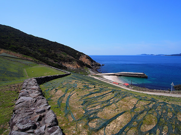 野崎島 ダム天端