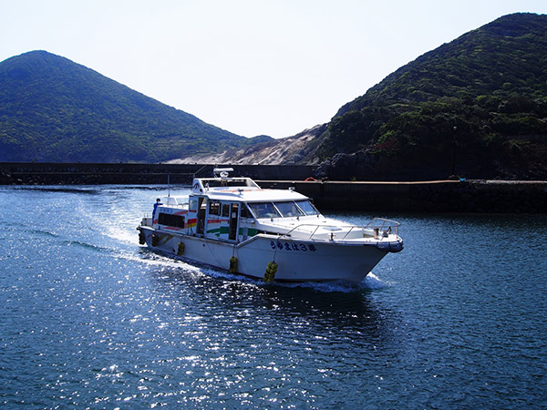 町営船はまゆう 野崎島