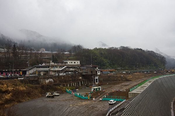 長野原草津口駅 遠景