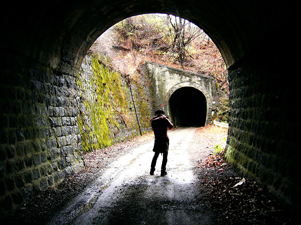 第一愛宕隧道の出口