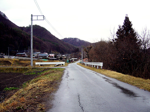 日影地区の集落