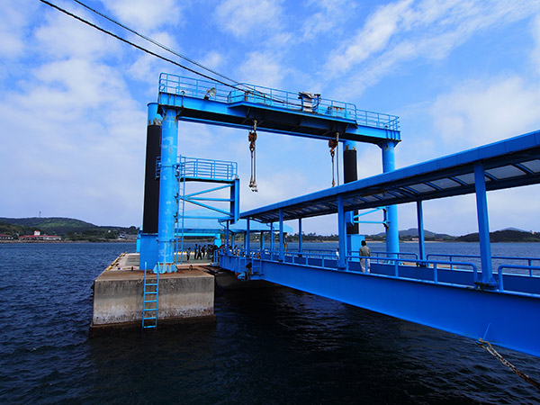 小値賀島 笛吹港 桟橋