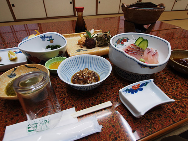 小値賀島 小西旅館の夕食