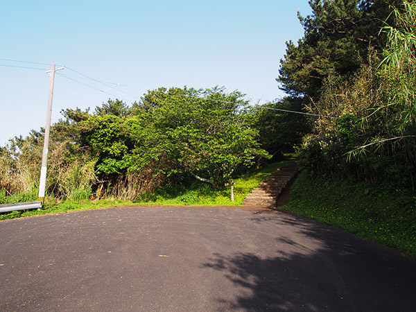 黒島園地の入口。