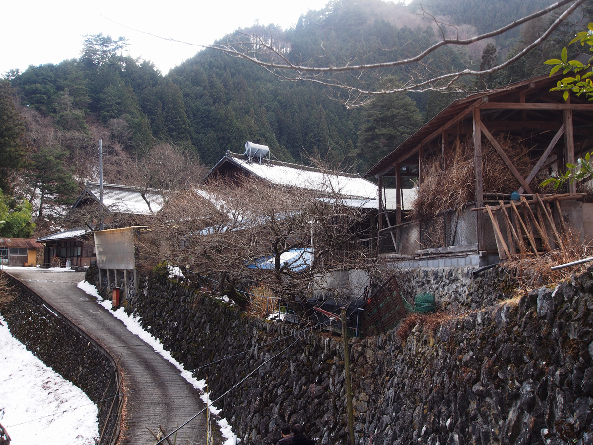 奥多摩 三沢集落の民家