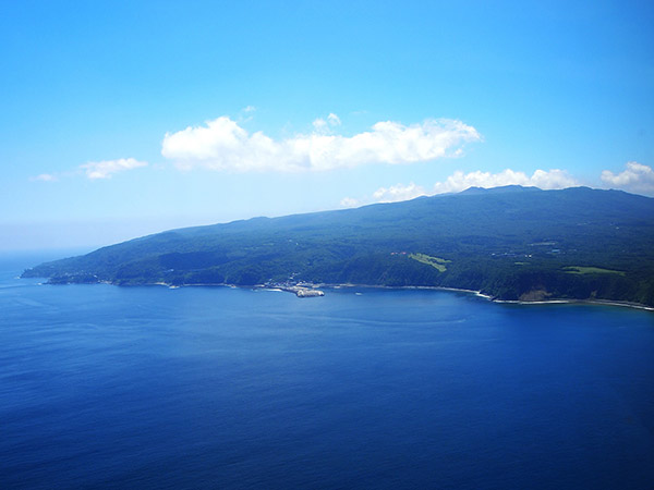 大島の遠景