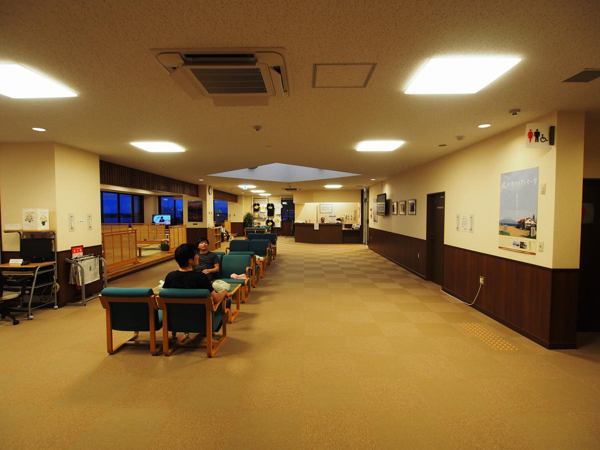 礼文島 日帰り温泉 館内