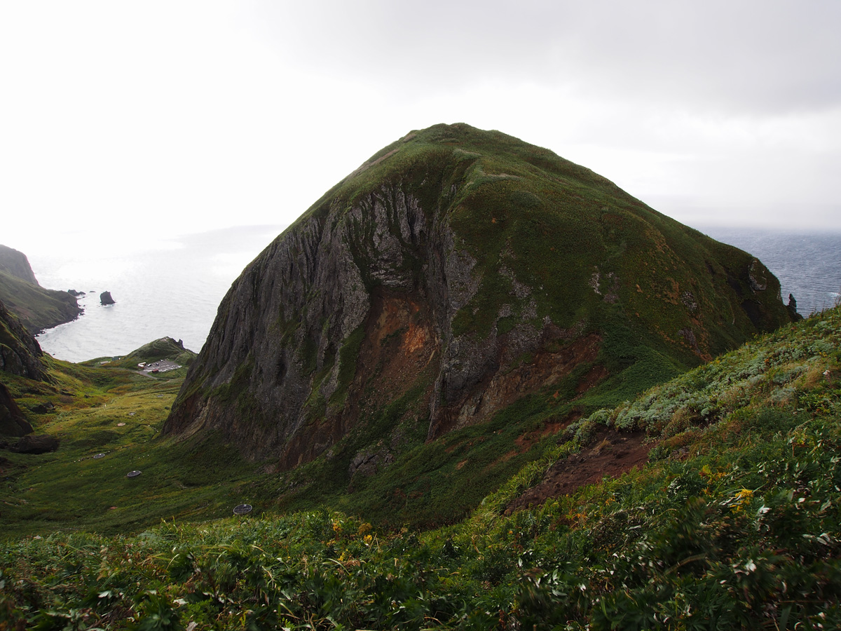 礼文島の桃岩 風景写真