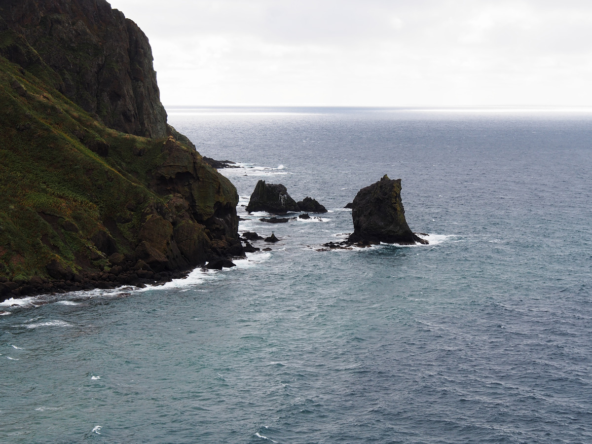 礼文島 猫岩