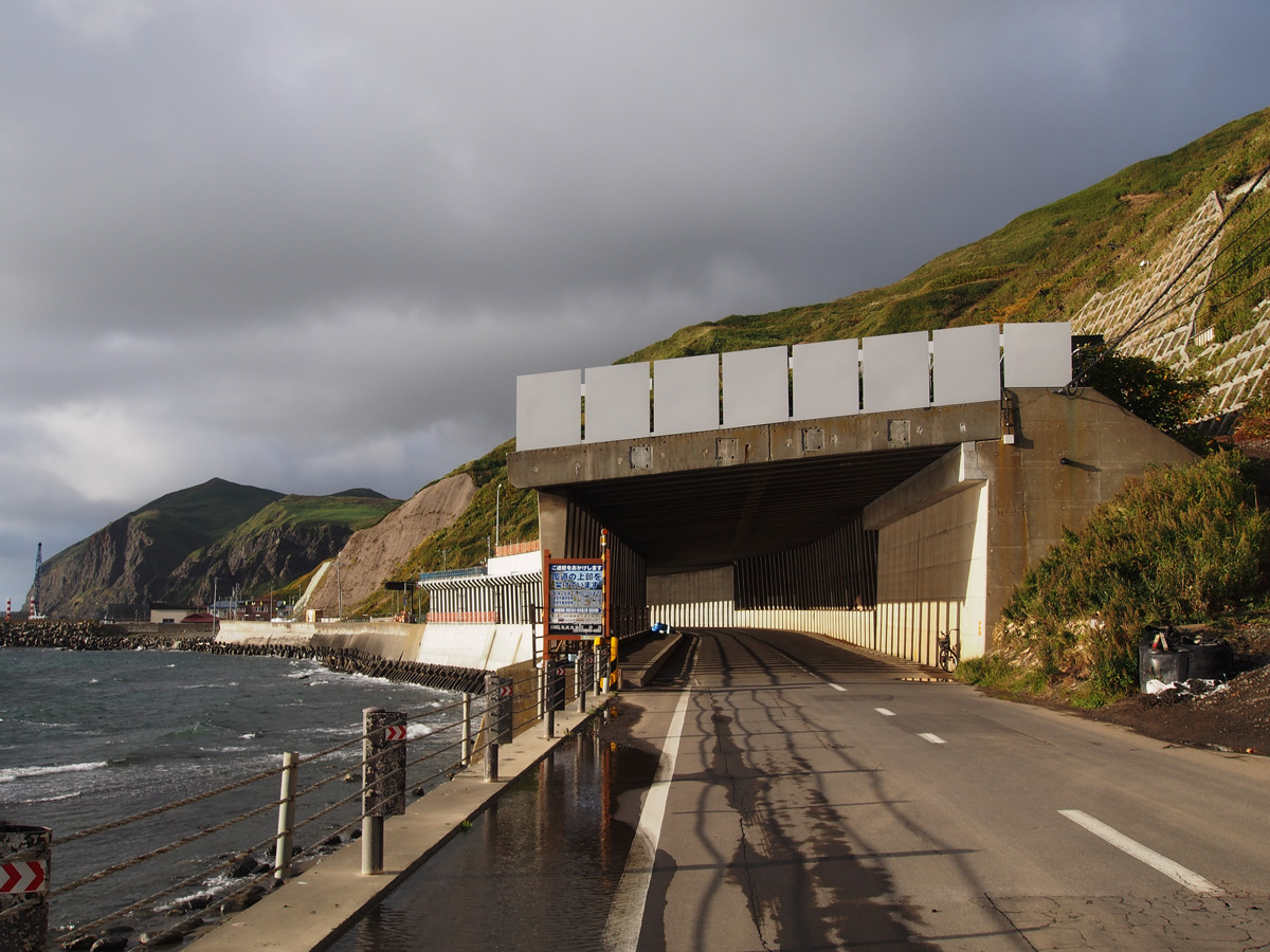 ロックシェッド 元地 礼文島