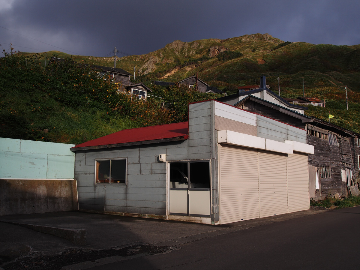 礼文島 元地の家並み