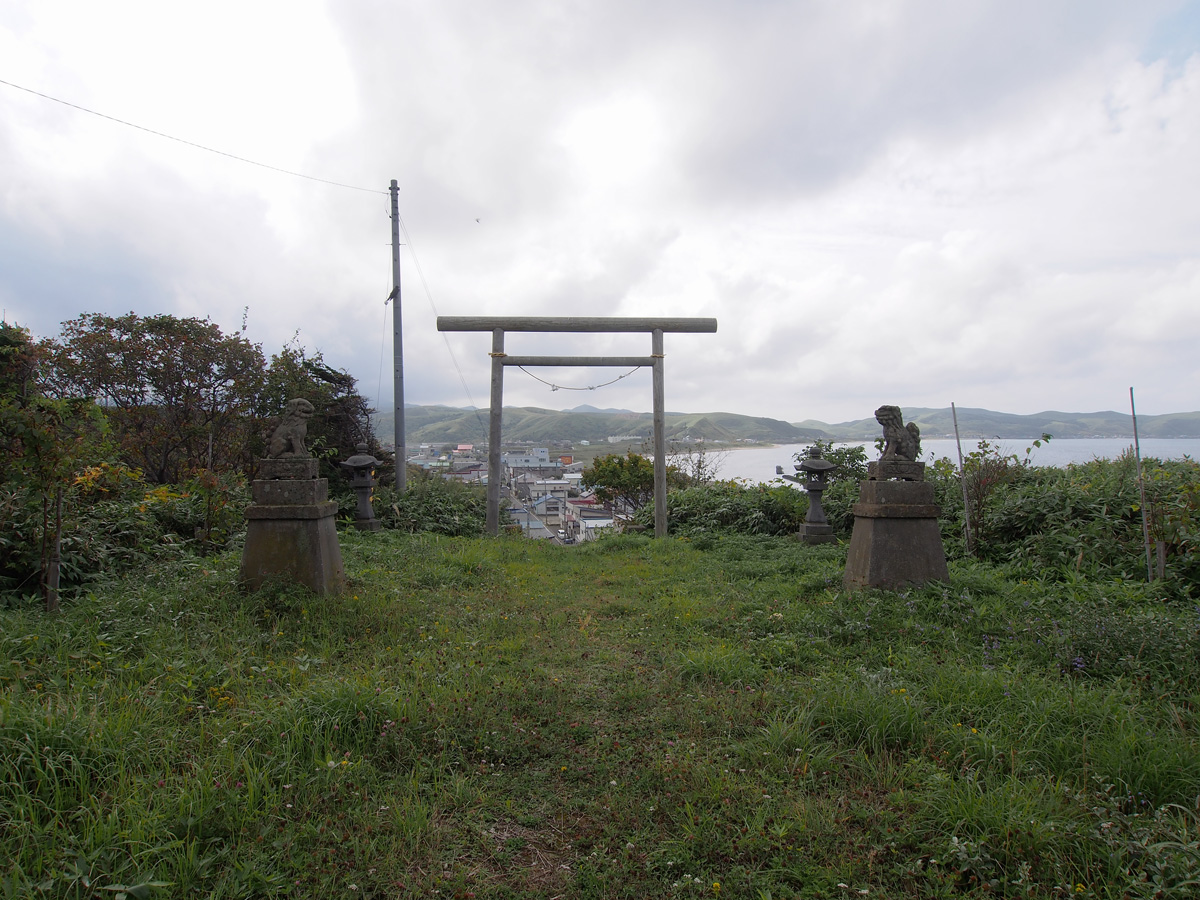 礼文神社の鳥居 礼文島