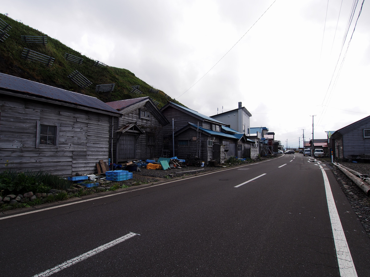 船泊村 番屋の跡 礼文島