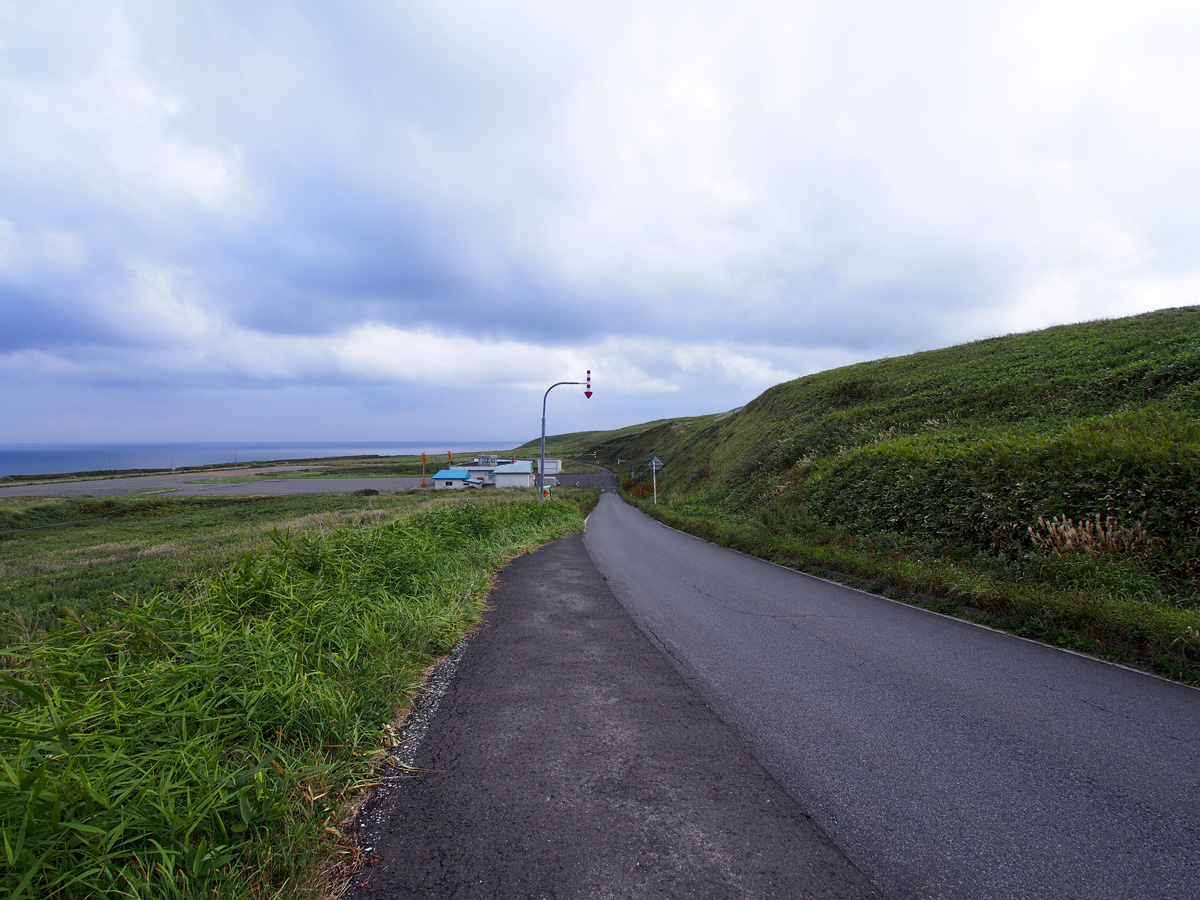 礼文空港 道路