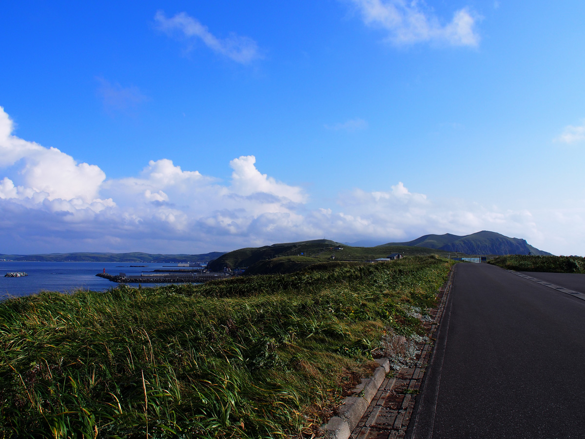 スコトン岬 駐車場 礼文島