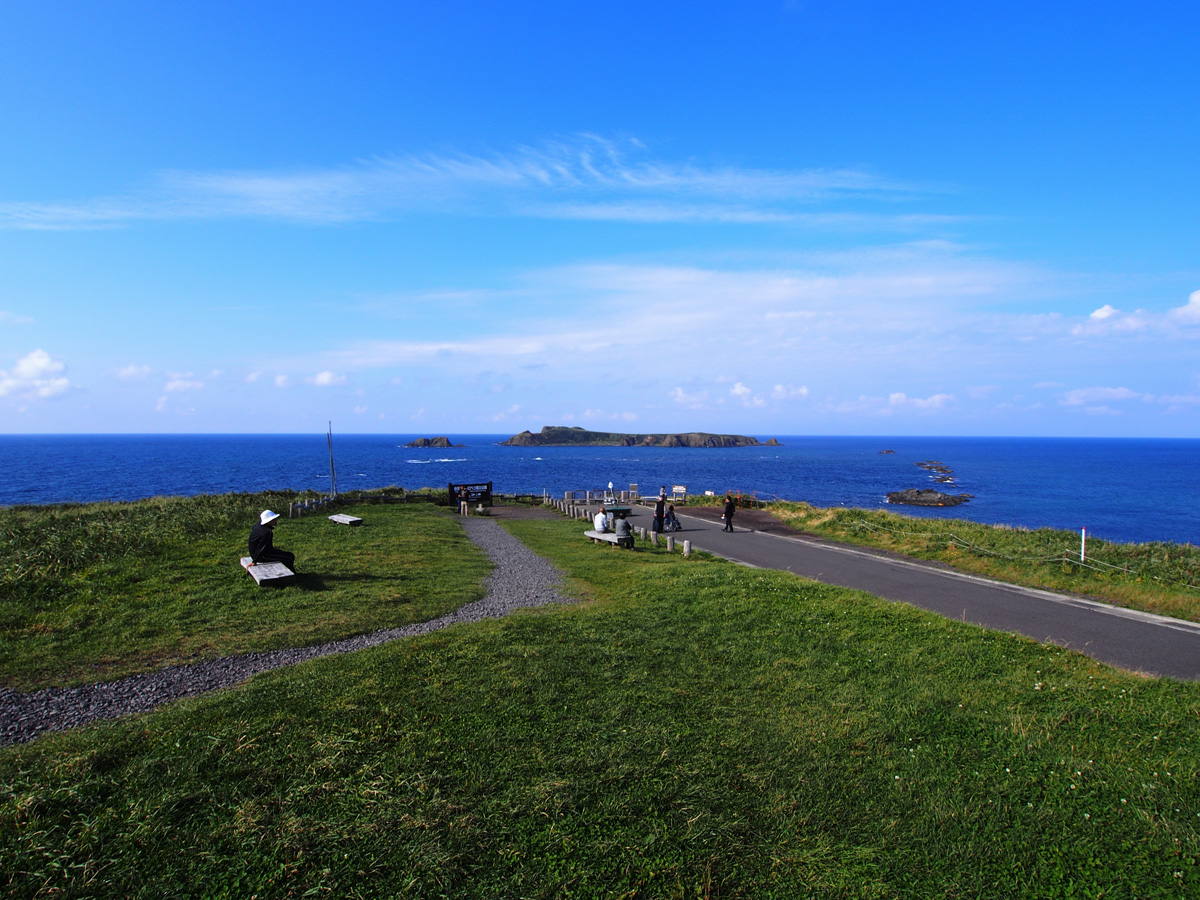 礼文島の観光スポット スコトン岬