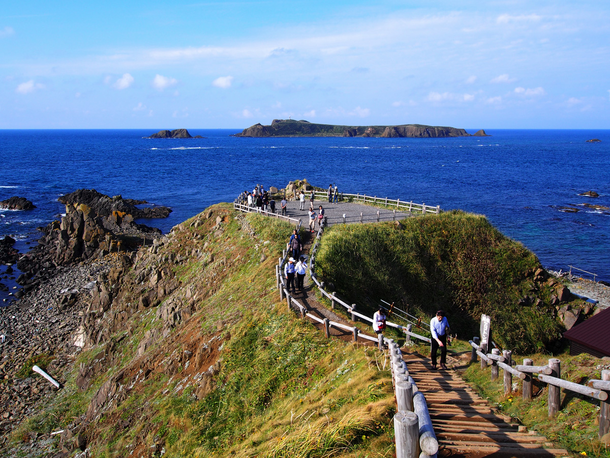 スコトン岬とトド島 展望台