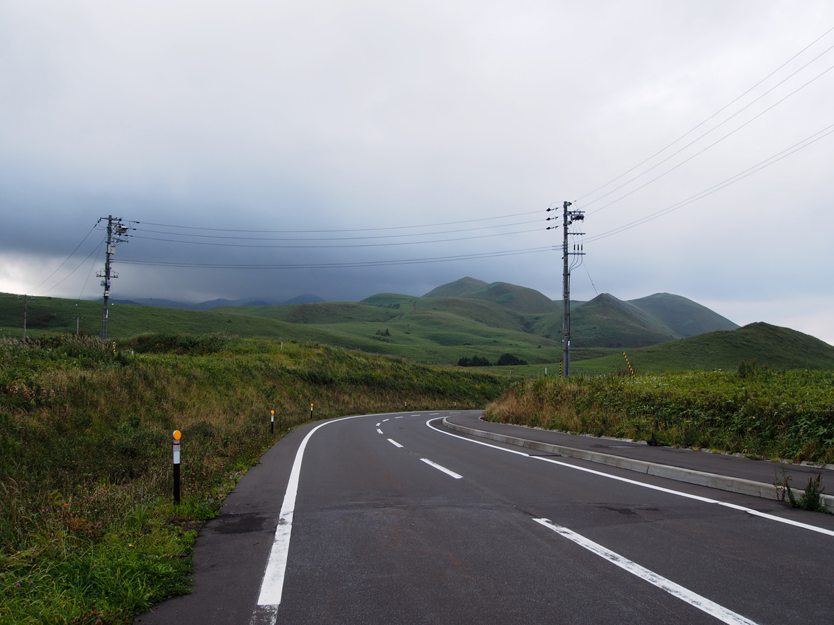 西上泊 道路 礼文島