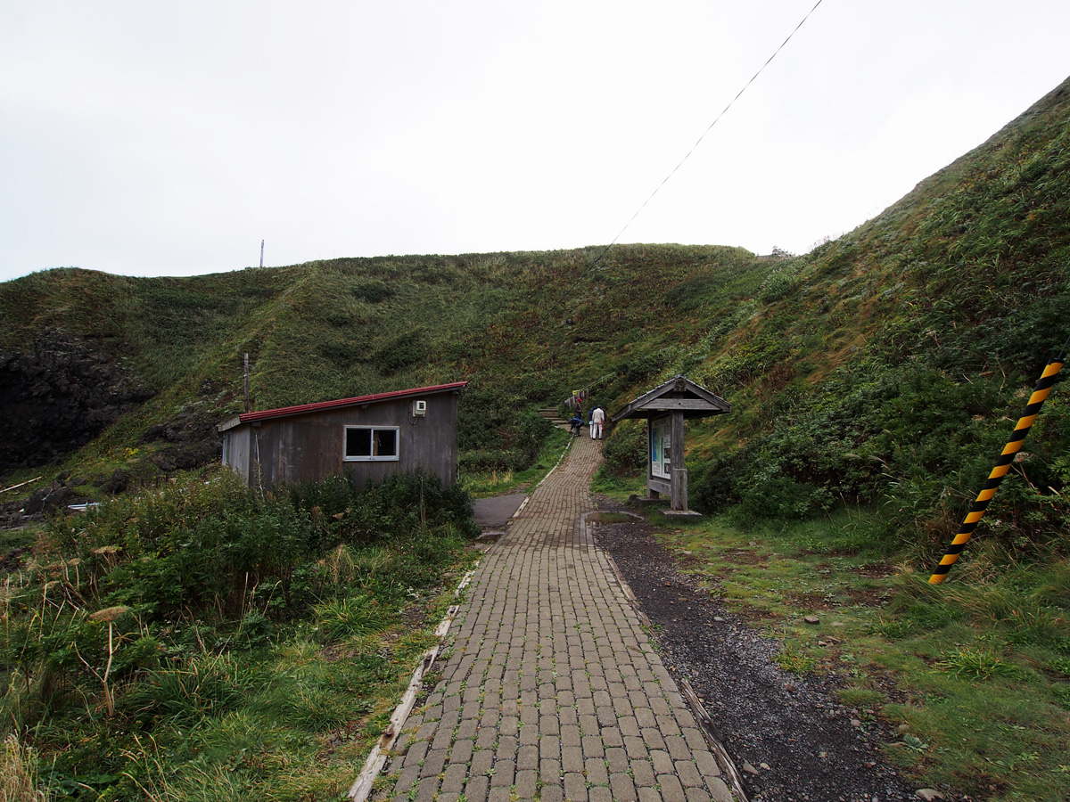 澄海岬 遊歩道 礼文島