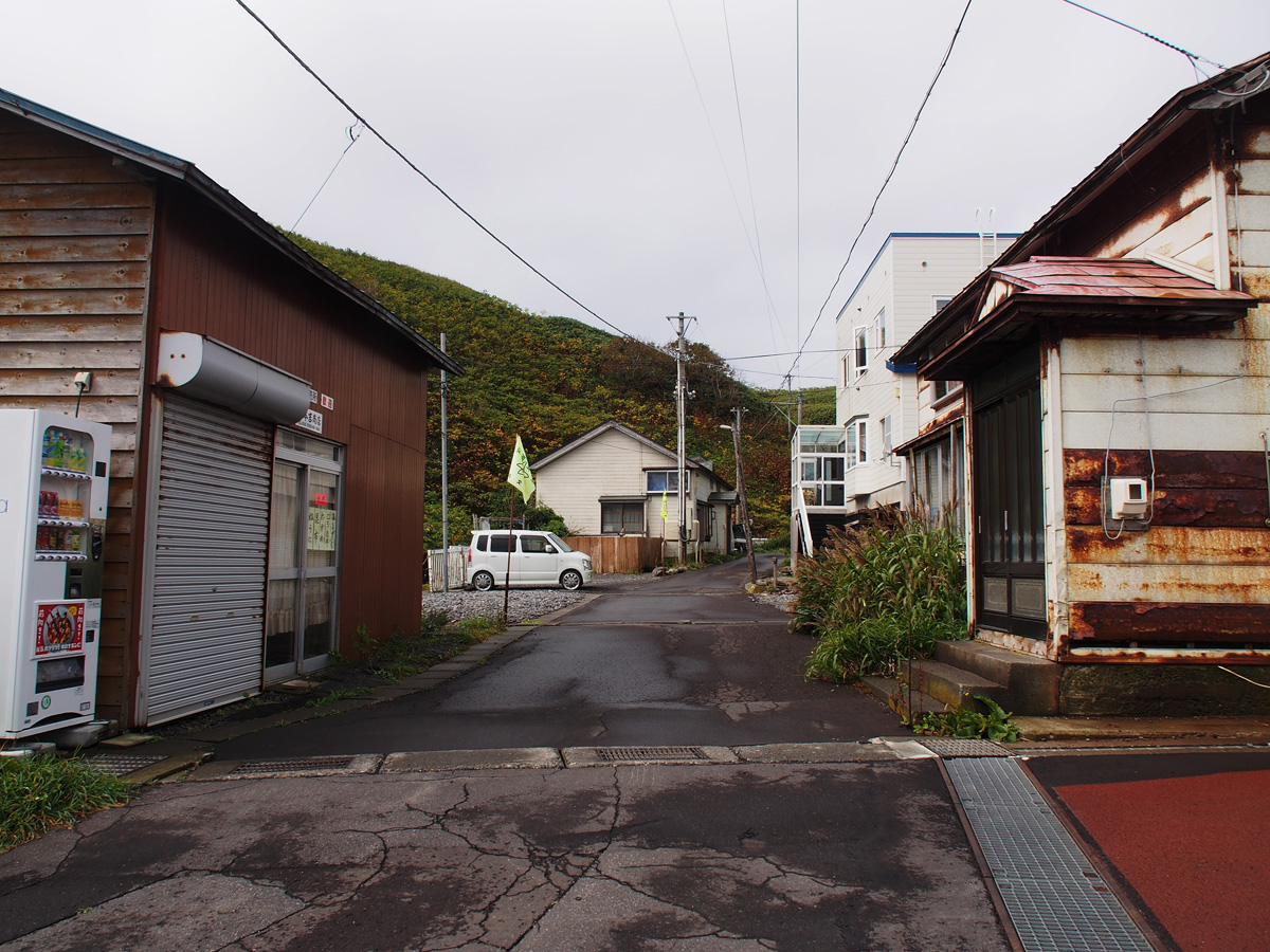 桃岩展望台コースの入口 知床