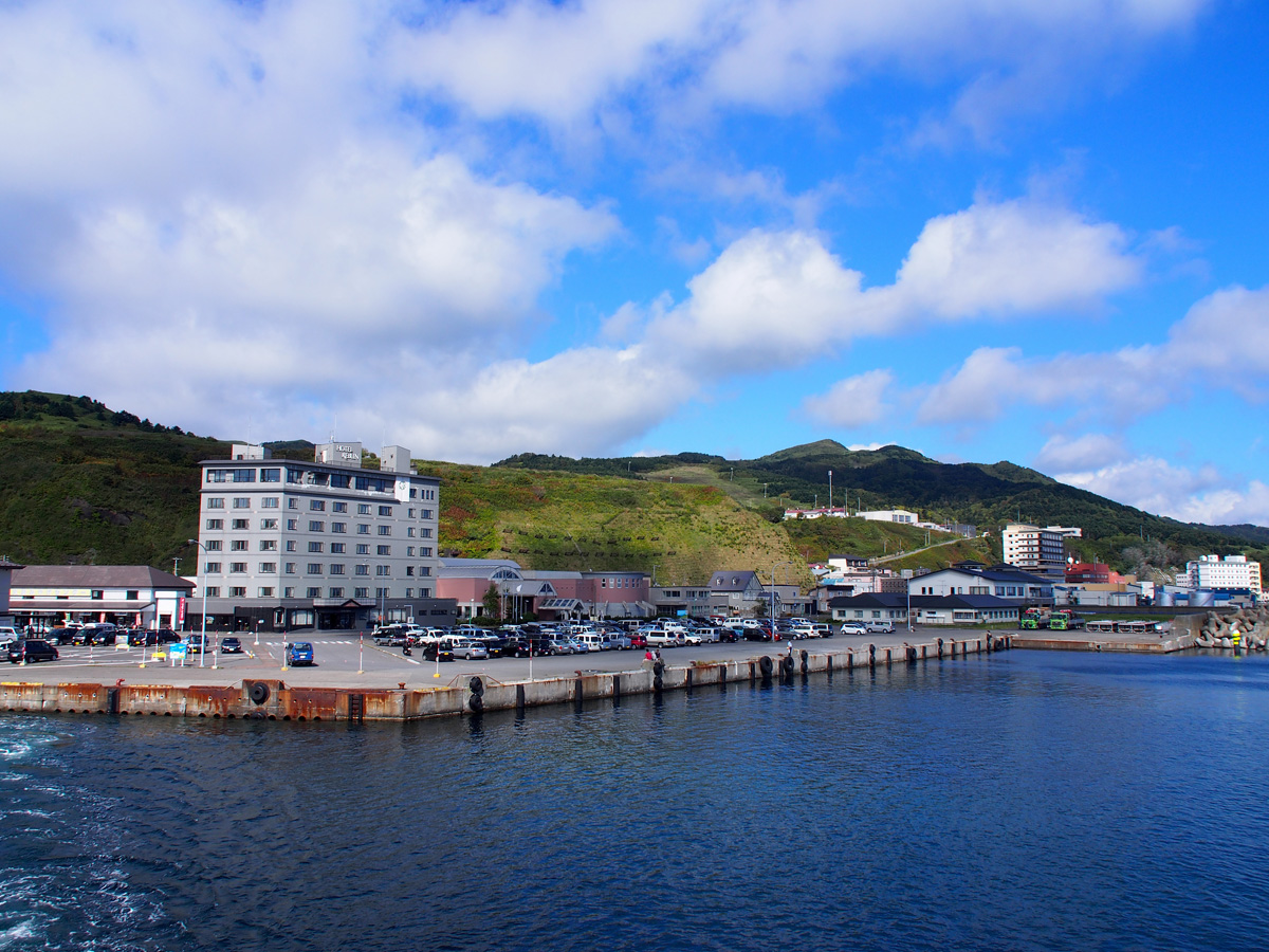 礼文島 香深港