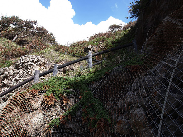 地鉈温泉 階段