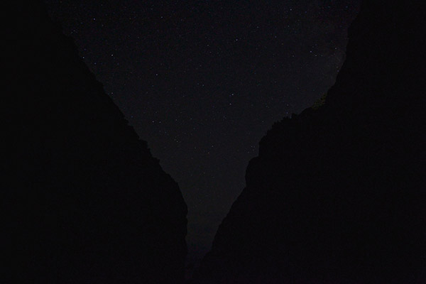 夜の地鉈温泉