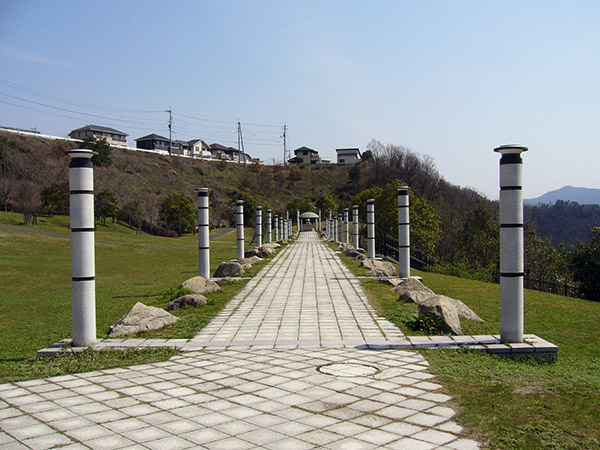 中央公園のモニュメント